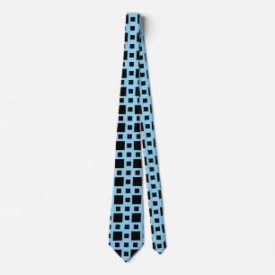 Black and Blue Tie