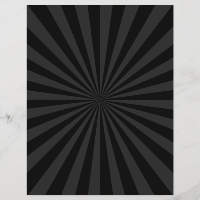 Black and Charcoal Burst Decor Customise This Flyer (Front)