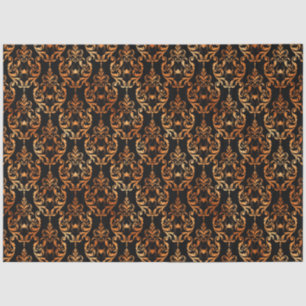 Black and Copper Halloween Series Design 11 Tissue Paper