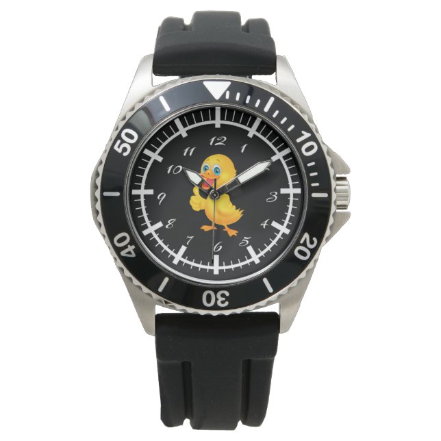 Black And Duck Watch For Men (Front)