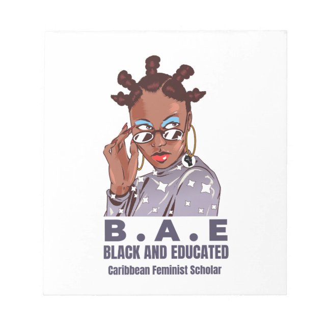 Black and Educated Notepads (Front)