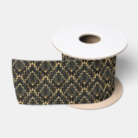 Black and Gold Art Deco Design