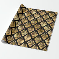 Black and Gold Art Deco Pattern