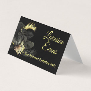 Black and Gold. Business Card