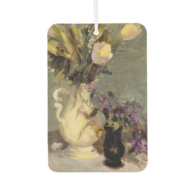 Black and Gold Car Air Freshener (Front)