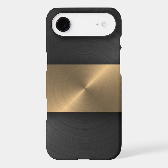 Black And Gold Case-Mate iPhone Case (Back)