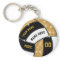 Black and Gold Cheap Volleyball Gifts 4 Text Boxes