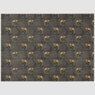 Black and Gold Circus Series Design 2 Tissue Paper