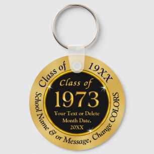 Black and Gold, Class of 1973 Gifts, 50th Reunion Key Ring