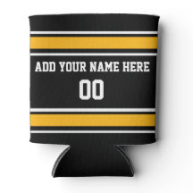 Black and Gold Customise With Your Name