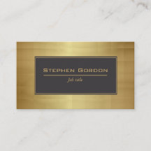 Black and gold elegant