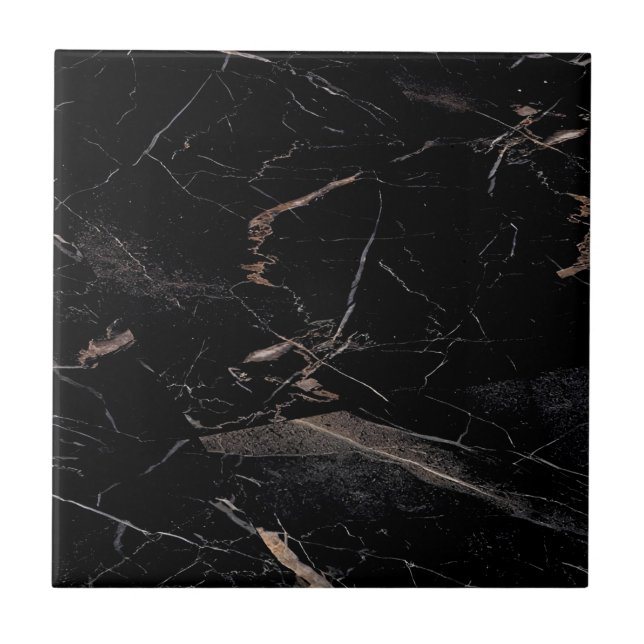 Black and gold floor tiles (Front)