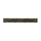 Black and Gold Foil Luxury Cosmetics Jar Label