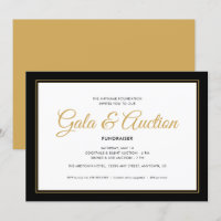 Black and Gold Gala Auction and Fundraiser