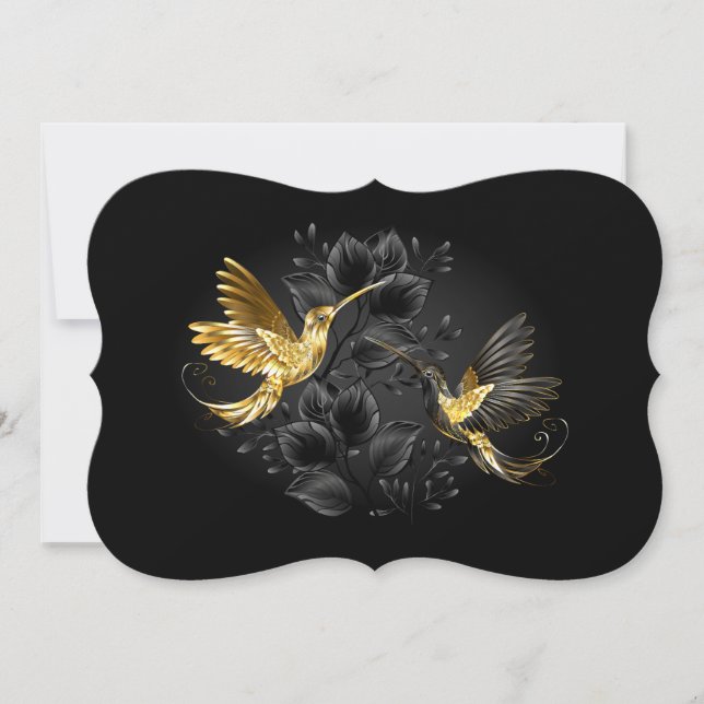 Black and Gold Hummingbird (Front)