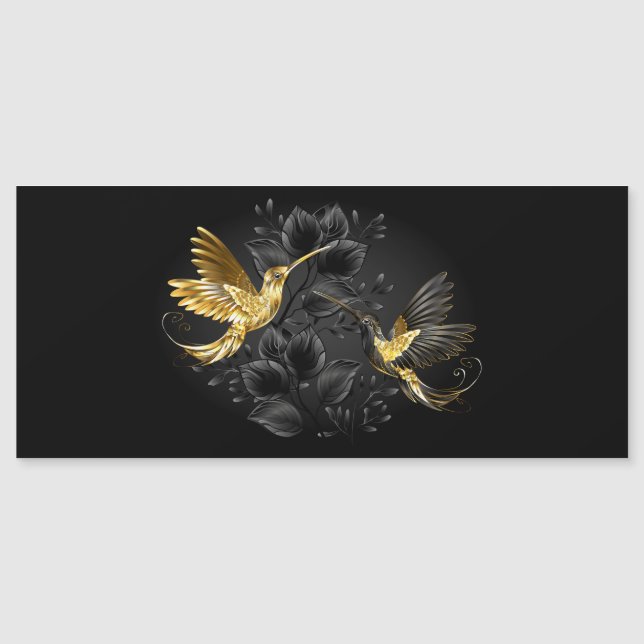 Black and Gold Hummingbird (Front)