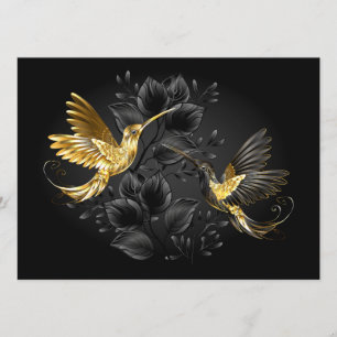 Black and Gold Hummingbird Program