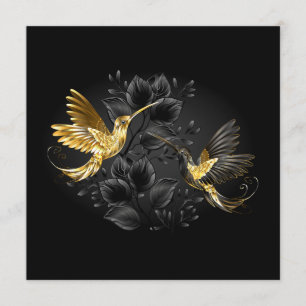 Black and Gold Hummingbird Program