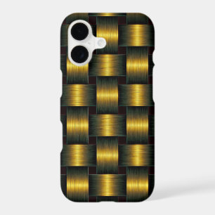 Black and Gold iPhone Case