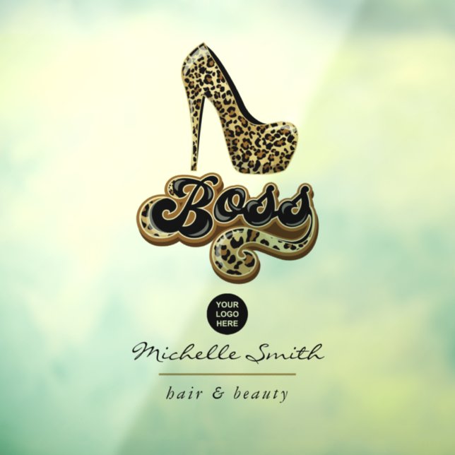 Black and Gold Leopard Boss Lady (Sheet 3)