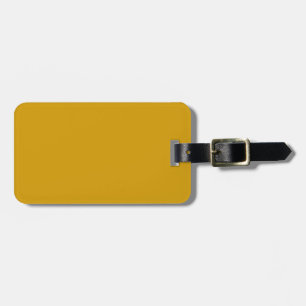 Black and Gold Luggage Tag