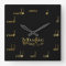 Black and Gold Musical Notes
