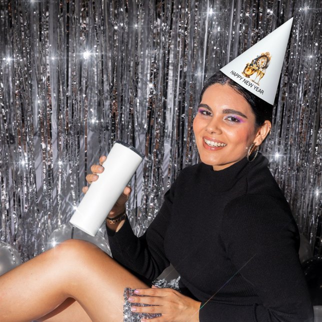Black and Gold New Year’s Eve Party Hat (Creator Uploaded)