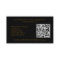 Black and Gold Online RSVP QR Code Wedding