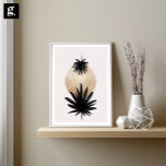 Black and Gold Palm Tree, Plant Artwork, Wall Deco Poster<br><div class="desc">Black and Gold Palm Tree,  Plant Artwork,  Wall Deco Poster,  Art Print</div>