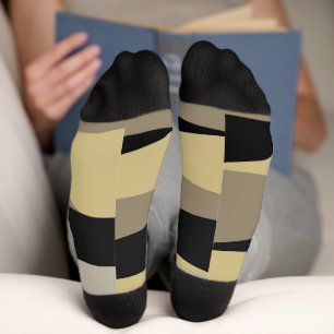 Black and Gold Socks