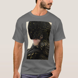 Black and Gold Speckled Parrot T-Shirt