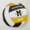 black and gold sports team colours volleyball