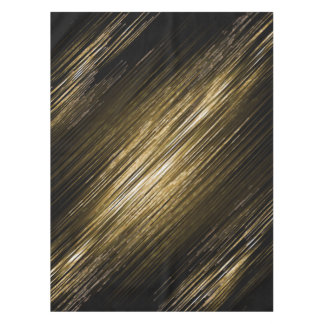 black and gold tablecloth