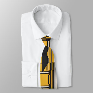 Black and Gold Tie