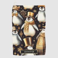 Black and Golden Penguin