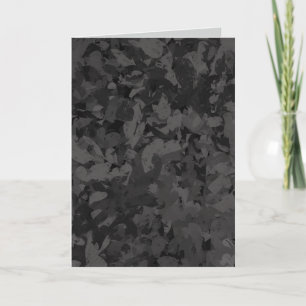 Black And Gray Abstract Graphic Art Design Card