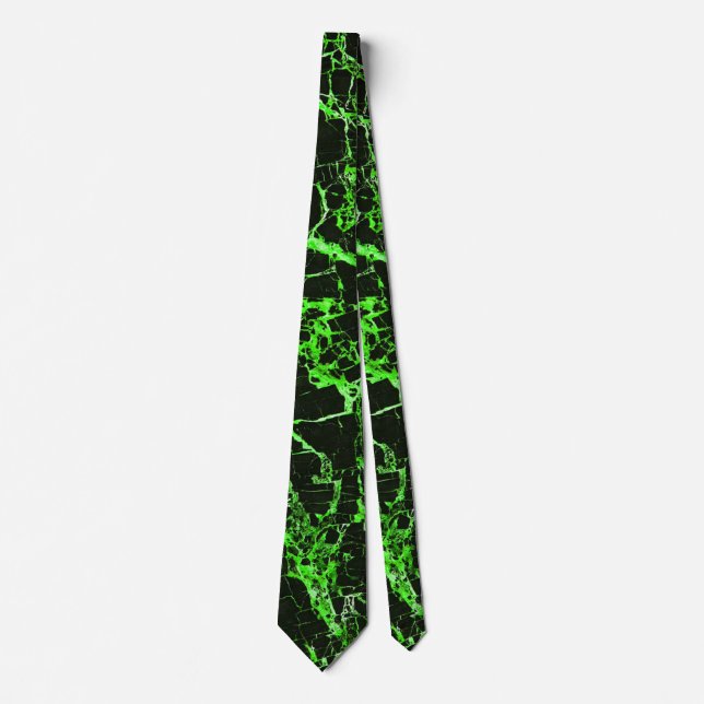 Black and Green Marble, Tie (Front)