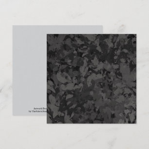 Black And Grey Abstract Graphic Art Design Card