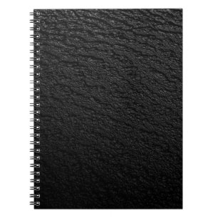 Black and grey area rug notebook