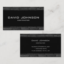 Black and Grey Brick Simple Design