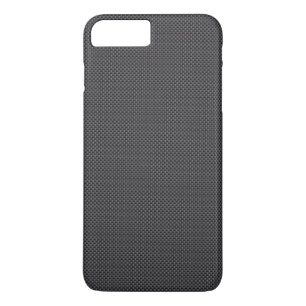 Black and Grey Carbon Fiber Polymer iPhone 8 Plus/7 Plus Case