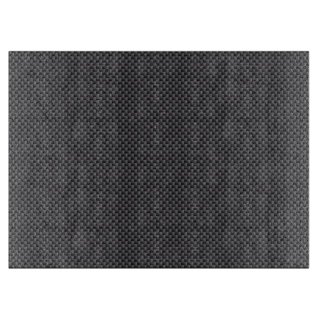Black and Grey Carbon Fibre Polymer Cutting Board (Front)