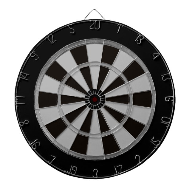 Black and Grey Combo Regulation Dart Board (Front)