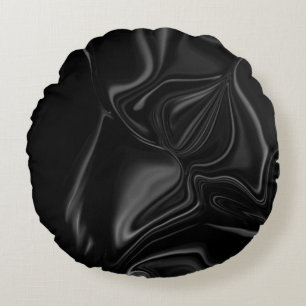 Black and grey curved strokes, darkest bent round cushion