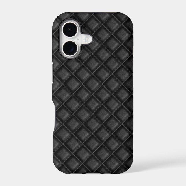 Black and Grey Diamond Pattern (Back)