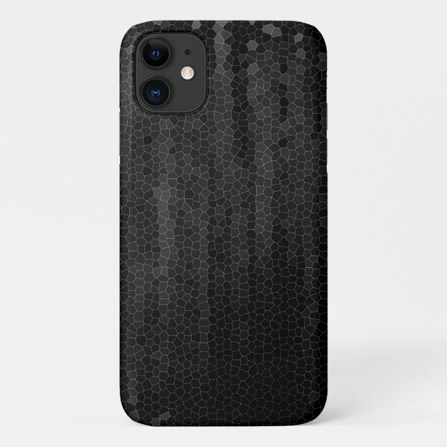 Black and Grey Elegant Design Case-Mate iPhone Case (Back)
