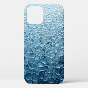 Black and grey floral area rug iPhone 12 case