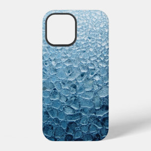 Black and grey floral area rug iPhone 12 case
