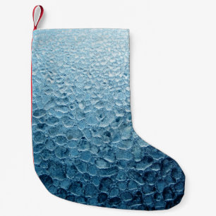 Black and grey floral area rug small christmas stocking