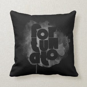 Black and Grey Fortunato Cushion